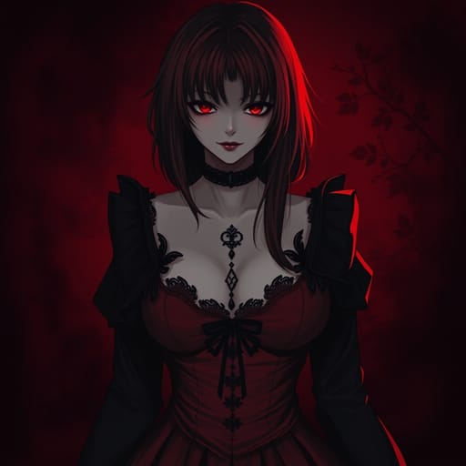 Goth / Emo PFP example generated by PFPPop